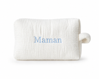 Trousse de toilette gaze de coton